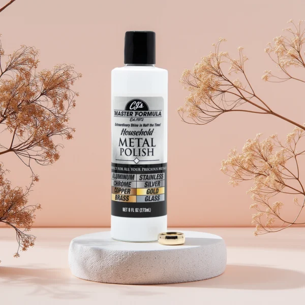 CJ's Household Metal Polish - Professional Grade Metal Cleaner